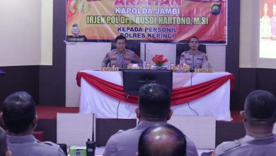 Kunker Kapolda Jambi ke Polres Kerinci