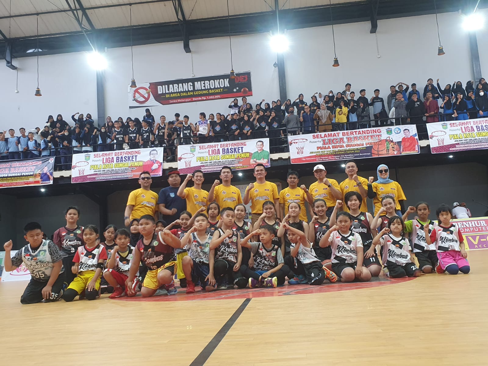 Piala Kota Sungai Penuh Liga Basket Antar Sekolah 2022 Kota Sungai Penuh Dan Kab Kerinci Di Mulai