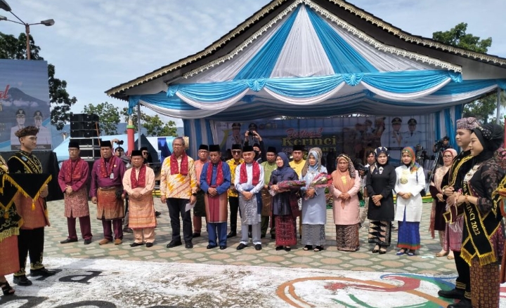 Festival Kerinci ke XX Tahun 2022 Resmi Dibuka