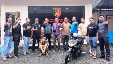 Pelaku Curanmor Diamankan Aparat di Lapangan Merdeka