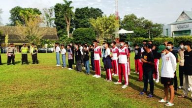 50 Remaja Terlibat Geng Motor Dibina di SPN Jambi