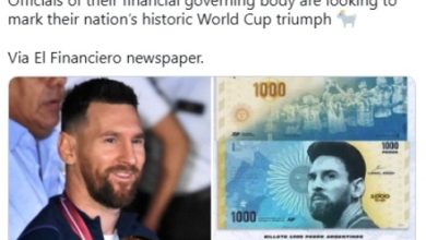 Mata Uang Argentina Akan Memunculkan Wajah Messi? Mata Uang Argentina Akan Memunculkan Wajah Messi?