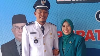 Repal Seprianto Dilantik Menjadi Kades Simpang Belui
