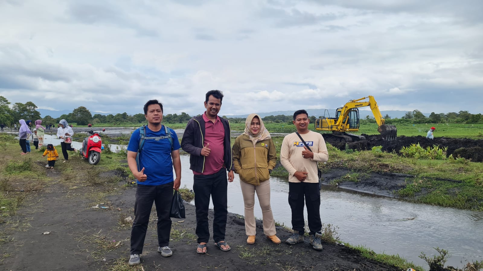 Kaloborasi PUPR Jambi dan Kerinci Akan Bangun Kanal Atasi Banjir Abu Vulkanik