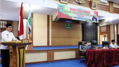 Wako Ahmadi Buka Rakerda LPTQ Tahun 2023