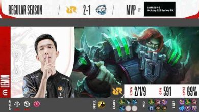 Build Item dan Emblem Terizla Versi RRQ Lemon di MPL ID S11