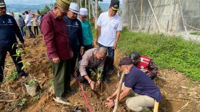 Peduli Lingkungan, Polres Kerinci Bersama G SPRO SUCI Tanam Pohon Produktif Peduli Lingkungan, Polres Kerinci Bersama G SPRO SUCI Tanam Pohon Produktif