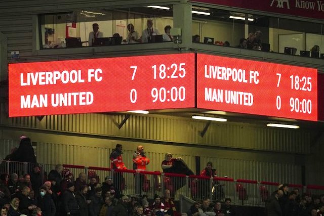 Liverpool Gasak MU 7-0