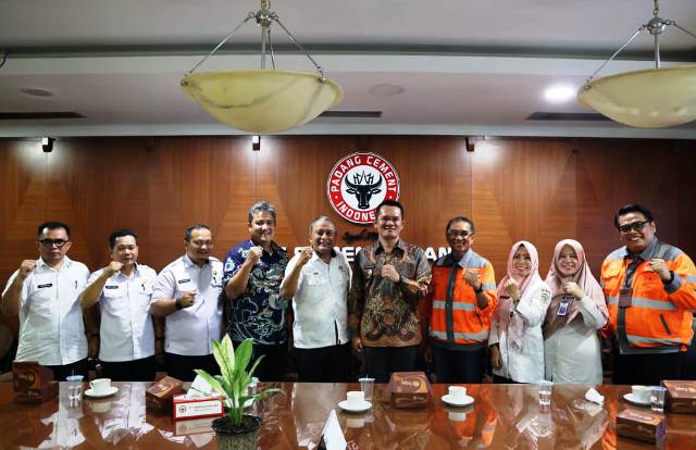 Wawako Antos Rapat Koordinasi Bersama Direksi PT. Semen Padang