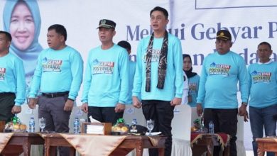 Wakil Ketua Haikal Hadiri Acara Gebyar Posyandu Muaro Jambi