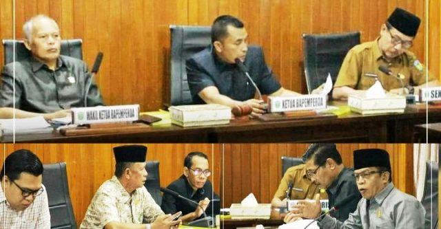 Bapemperda Laksanakan Rapat Terhadap 2 Perda Inisiatif DPRD Kota Sungai Penuh