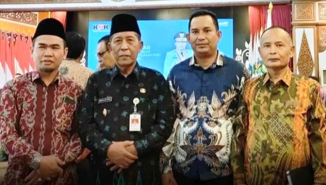 Pimpinan DPRD Sungai Penuh Hadiri Rakor Pencegahan Korupsi bersama KPK