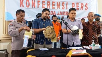 Polda Jambi Amankan Jaringan Kurir 1 Kg Sabu dari Aceh