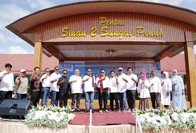 Nazali Lempoe terpilih Ketua Alumni SMA 2 Kota Sungai Penuh