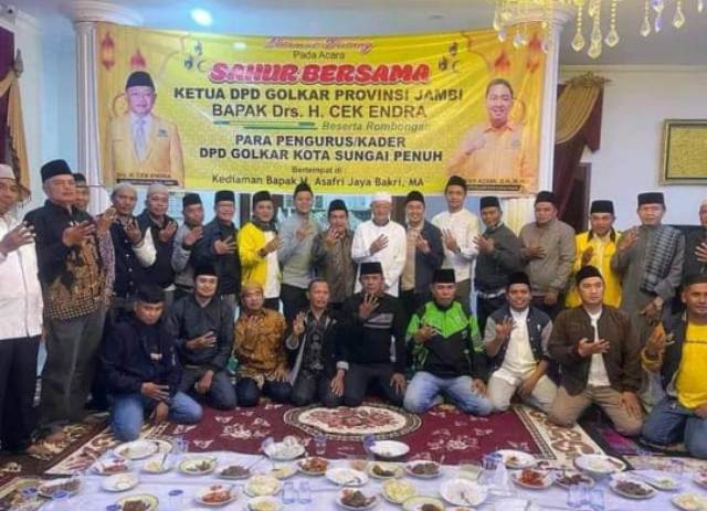 Golkar Majukan Fikar Untuk Pilwako