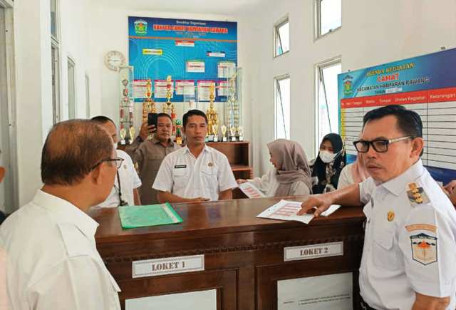 Wako Ahmadi Pimpin Sidak Hari Pertama Masuk Kerja