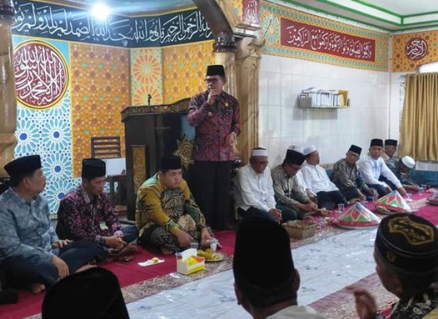 Wako Ahmadi Silahturahmi dan Halal Bihalal Bersama Masyarakat Dujung Sakti