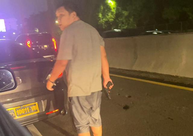 Koboi yang Tenteng Pistol Dilaporkankan ke Polda Metro Jaya