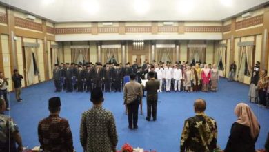 105 Pejabat Kota Sungai Penuh Dilantik, Ini Nama-Namanya