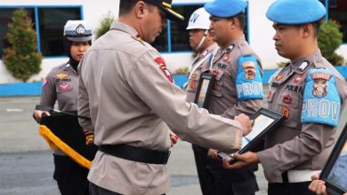 Polres Kerinci Laksanakan Upacara PTDH Polres Kerinci Laksanakan Upacara PTDH