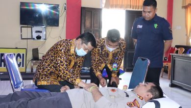Polres Kerinci Gelar Donor Darah