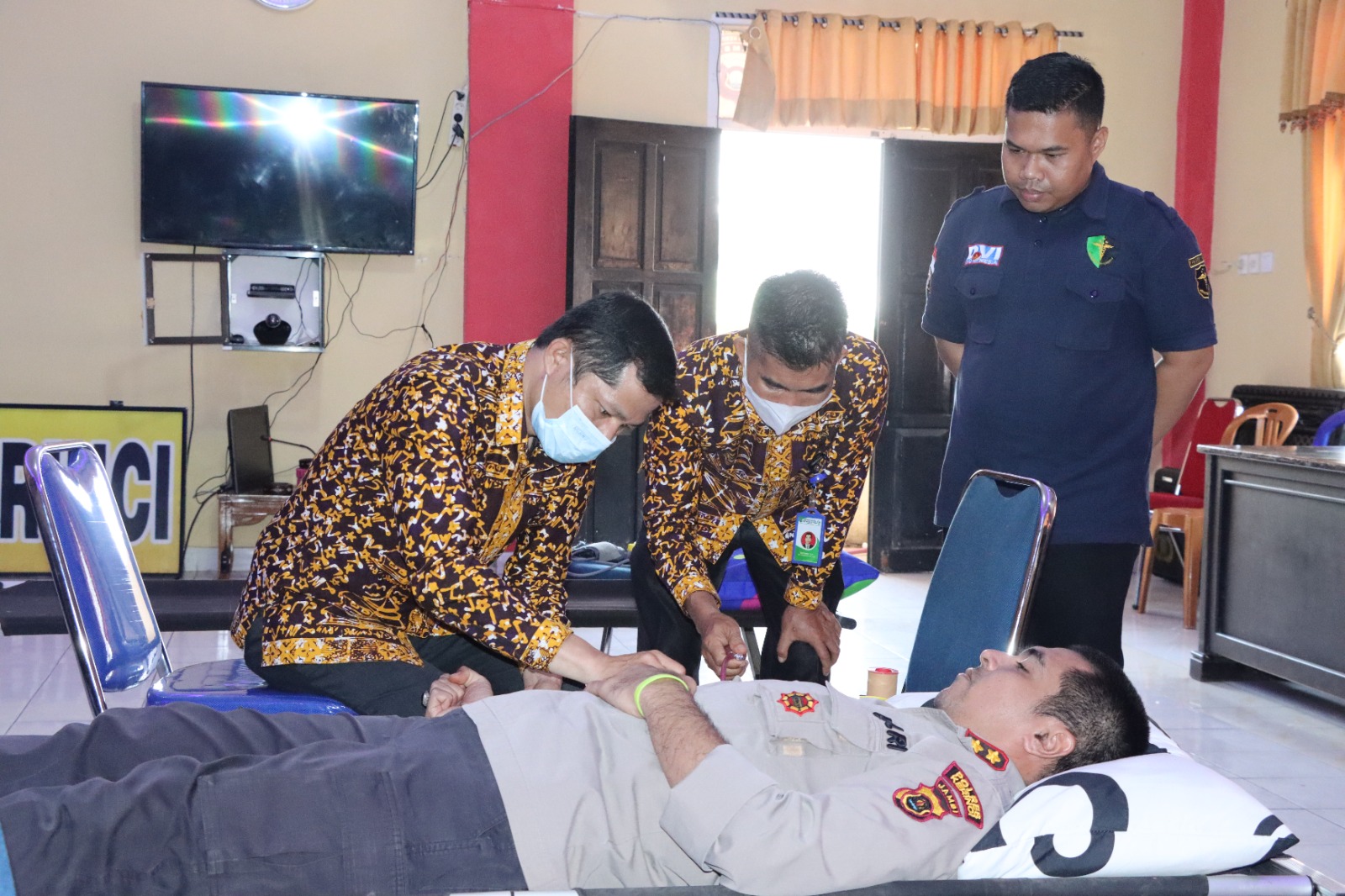 Polres Kerinci Gelar Donor Darah