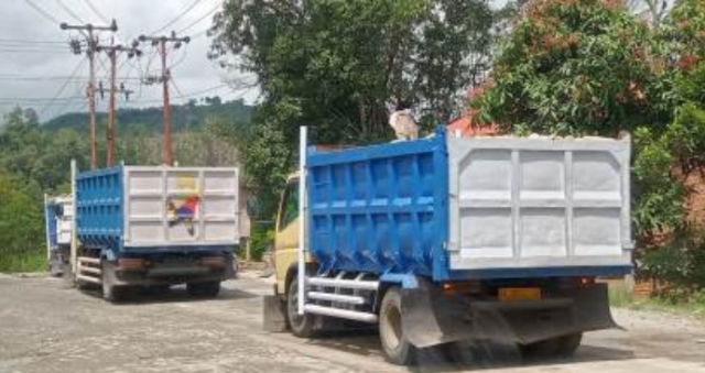 PLTA Diduga Pasok Material dari Tambang Galian C Illegal Pesisir Selatan - Tapan