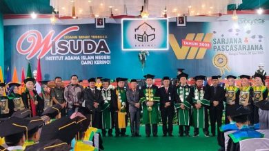 691 Mahasiswa IAIN Kerinci Diwisuda