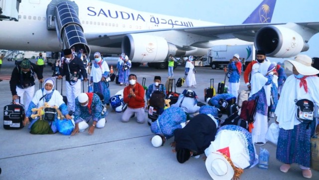 63 Kloter Jamaah Haji Sudah Tiba di Tanah Air