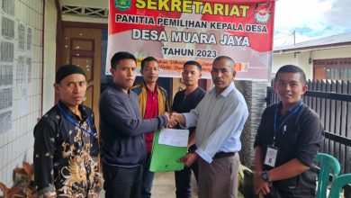 Khairul Saleh Mendaftar Jadi Calon Kades Muara Jaya