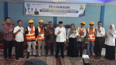 90 Tukang di Kerinci Uji Sertifkasi Tenaga Kerja Kontruksi