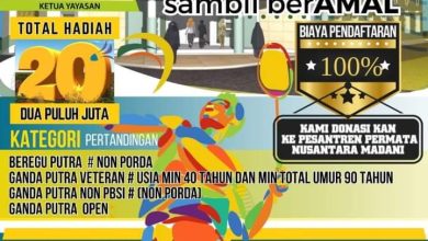 Turnamen Amal Badminton Digelar
