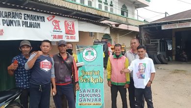 Jumat Berkah, Penyaluran Bantuan untuk Masyarakat Muaro Jambi