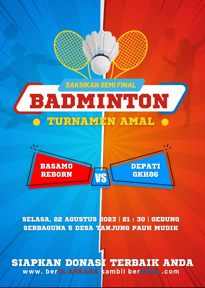 Semi Final! Malam Ini Basamo Reborn Vs Depati GKH 86