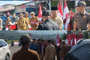 Gerakan Pembagian Bendera Merah Putih di Bumi Sakti Alam Kerinci
