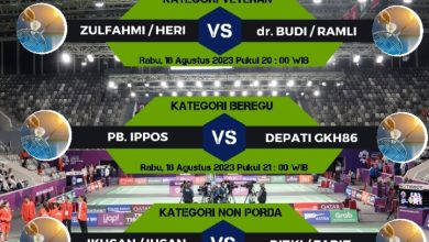 Daftar Pemain Malam ini, Turnamen Amal Permata Nusantara Daftar Pemain Malam ini, Turnamen Amal Permata Nusantara