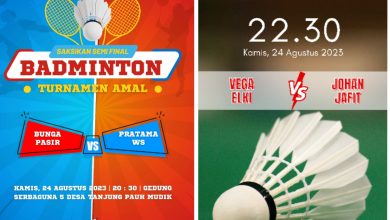 Semi Final 24 Agustus 2023, PB. Bunga Pasir Vs PB. Pratama Semi Final 24 Agustus 2023, PB. Bunga Pasir Vs PB. Pratama