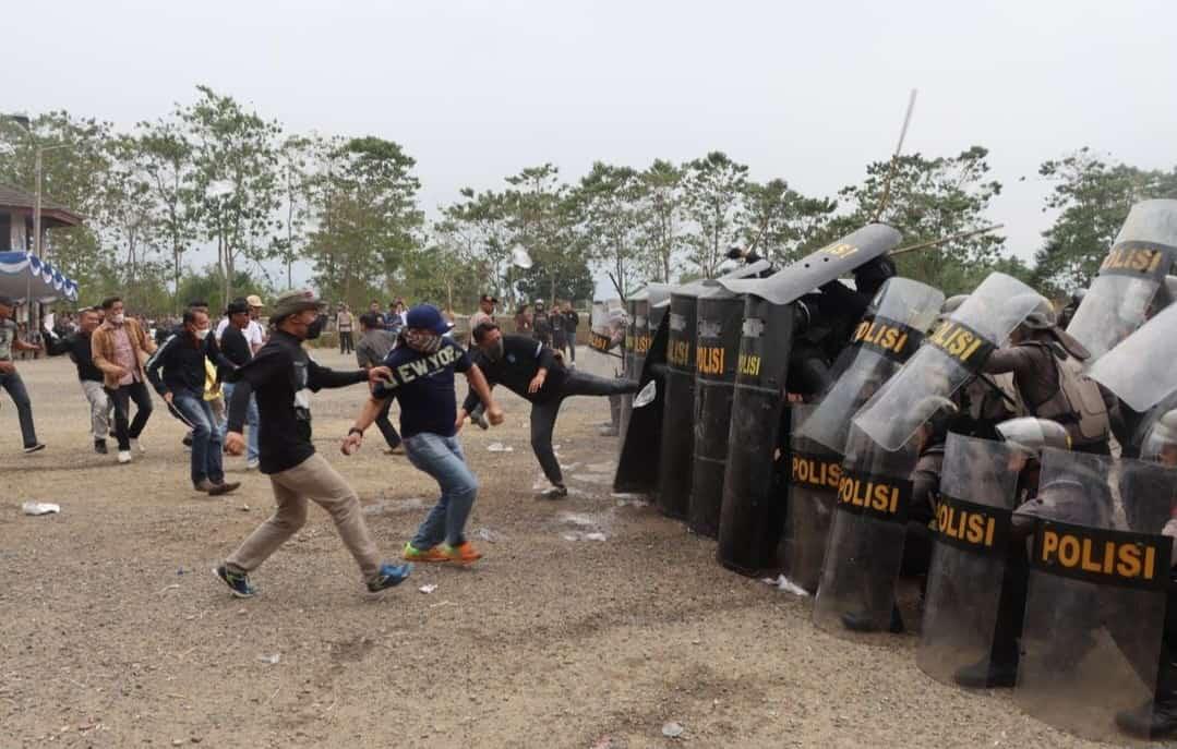 Simulasi Pengamanan Pemilu, 380 Personil Diturunkan