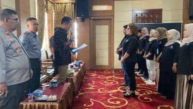 Jurnalistik Binaan IWOI Doni Efendi Resmi Dilantik Wawako Antos