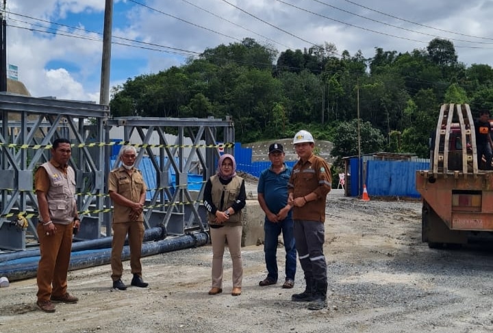 Ini yang Dilakukan PUPR Kerinci untuk Penangan Jembatan Tamiai yang Amblas