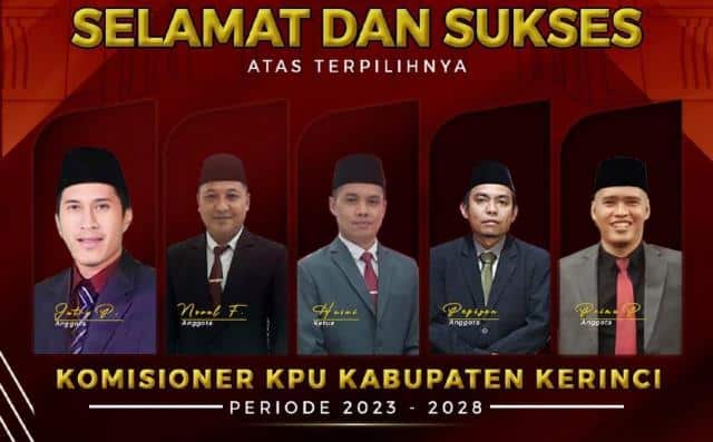 Integritas Komisioner KPU Kerinci Disoal?