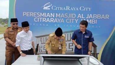 Gubernur Al Haris Resmikan Masjid Al Jabbar Citraraya City Jambi