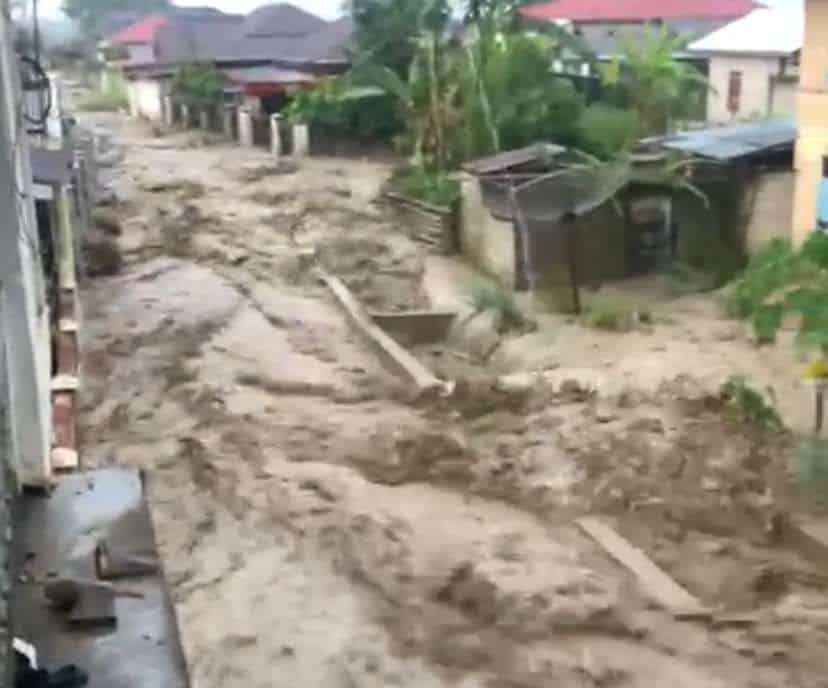 Semumu Kerinci Diterjang Banjir Bandang