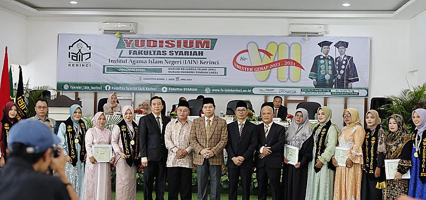 Yudisium ke VII Fakultas Syariah IAIN Kerinci