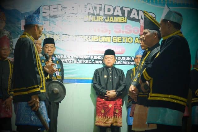 Dianugerahi Gelar Depati Payung, Al Haris Hadiri Kenduri Adat Dusun Tigo Serampas