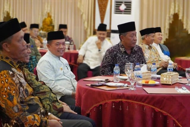 Haris - Sani Kompak Hadiri Halal Bi Halal Ormas Islam dan LAM Jambi