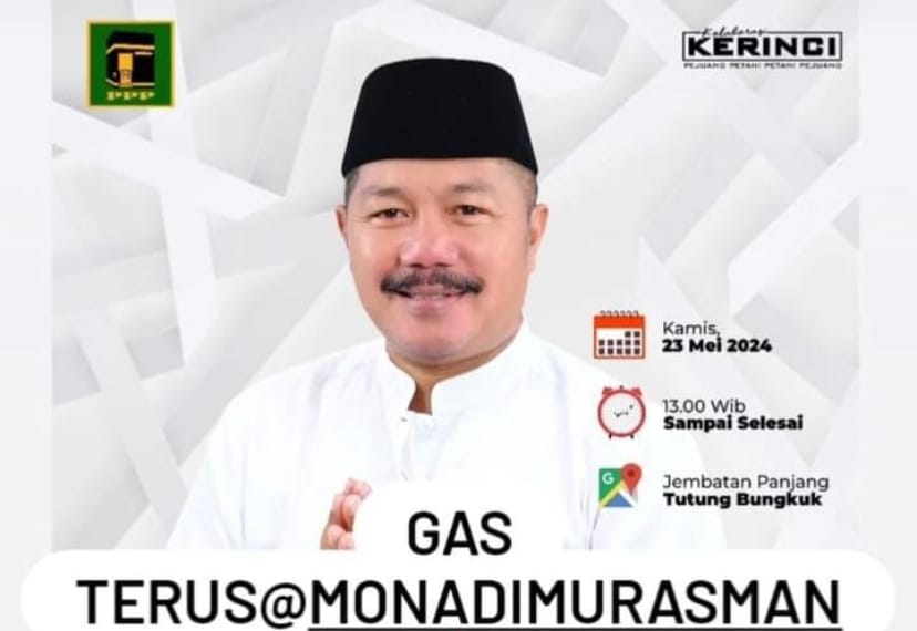 Ini Rute Konvoi Yang Akan Dilalui Monadi Mendaftar ke PPP Sore Ini