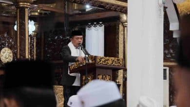 Al Haris Serahkan Hewan Kurban dan Doakan Jamaah Haji Jambi Al Haris Serahkan Hewan Kurban dan Doakan Jamaah Haji Jambi