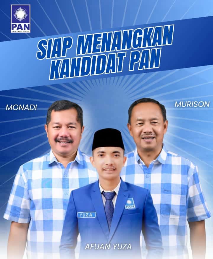 Afuan Yuza Siap Maksimalkan Kemenangan PAN di Pilkada 2024 Kerinci dan Sungai Penuh