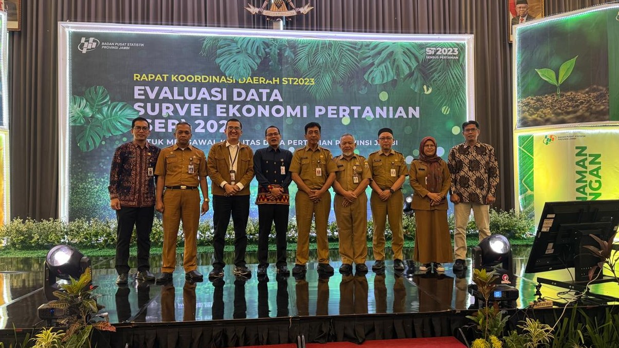 Pemprov Jambi Dukung Rakorda Sensus Pertanian 2023